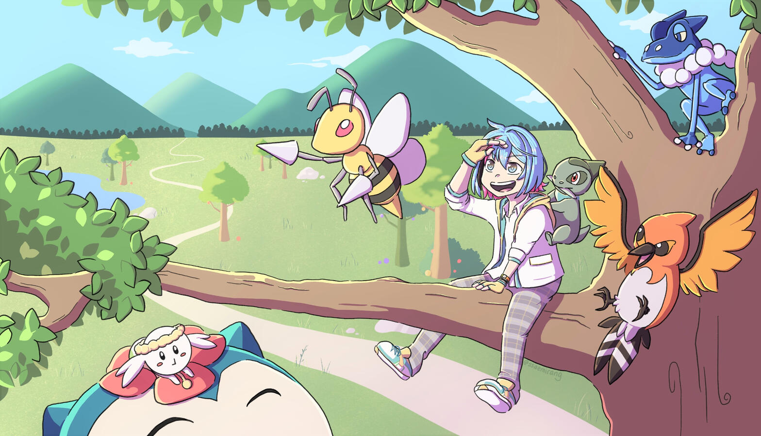 Kyo Kaneko &amp; Team (Nijisanji/Pokemon)